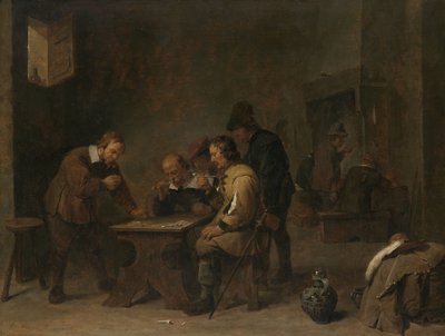 The Gamblers, c.1640 by David Teniers the Younger